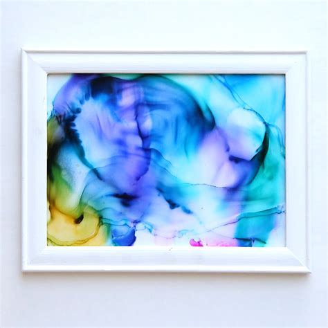 How To Make Gorgeous Fired Alcohol Ink Art {it S So Easy