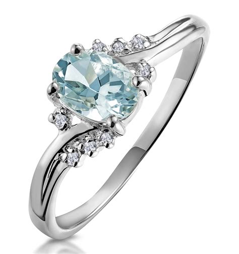 aquamarine rings thediamondstorecouk