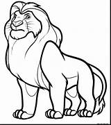 Coloring Lion King Pages Kiara Drawing sketch template