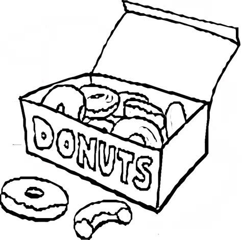 donut  coloring pages donut coloring pages coloring pages