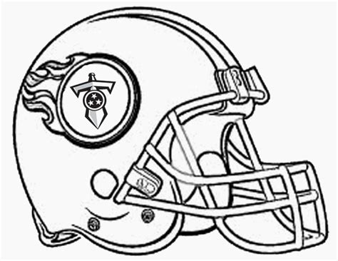 football helmet coloring pages coloring home