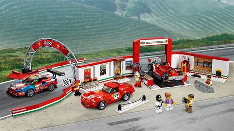 ferrari ultimate garage  lego speed champions sets legocom