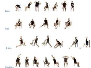 melhores ideias de stretching exercises  seniors  pinterest