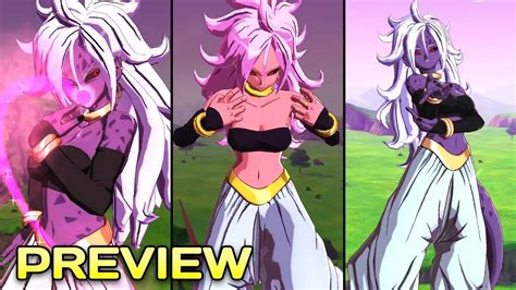 Android 21 Evil Preview Dragon Ball Legends Youtube