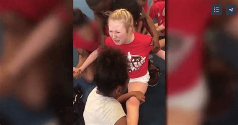 high school cheerleaders forced into splits in disturbing practice videos