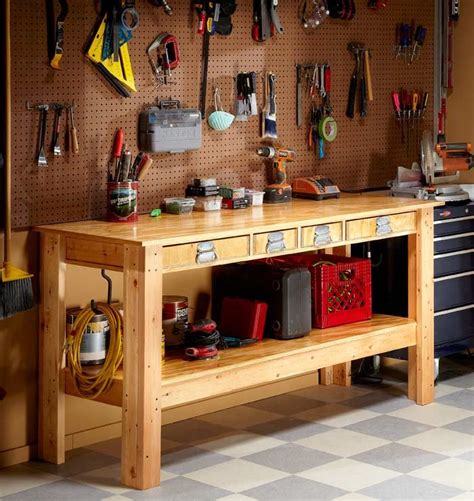 simple workbench plans  family handyman