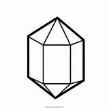 Crystal Coloring Pages Color sketch template