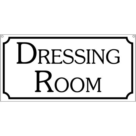dressing room  aluminum vintage theatre club tv film props sign