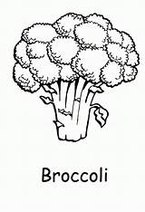 Broccoli Coloring Pages Green Color Drawing Clipart Kids Printable Brocolli Sheets Vegetable Library Popular Fruit Getdrawings Coloringhome Getcolorings Goblin Choose sketch template