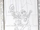 Coco Coloring Pixar Book Forever Friends Dan Fan sketch template