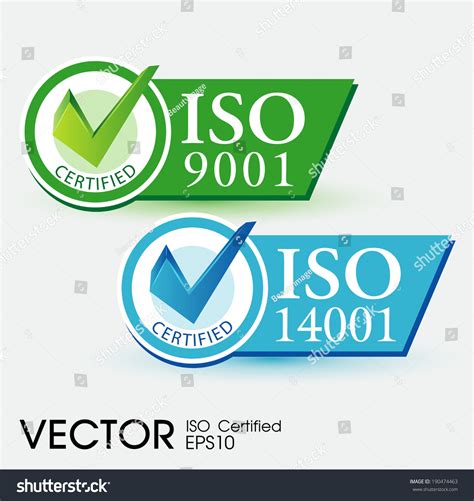 iso   iso  certified stock vector illustration  shutterstock