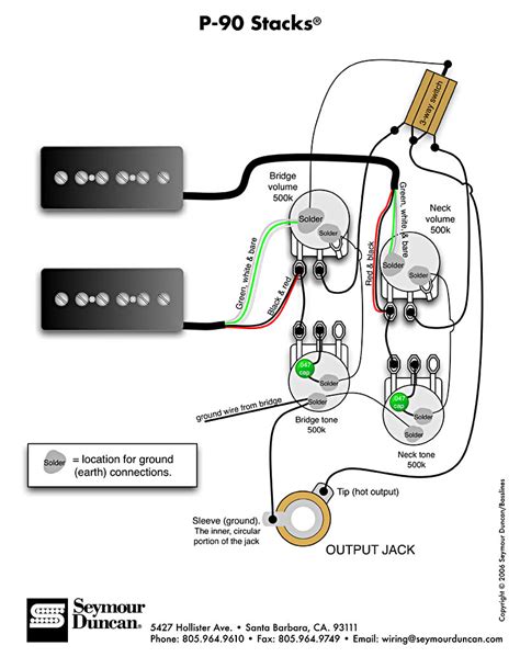 les paul junior wiring diagram