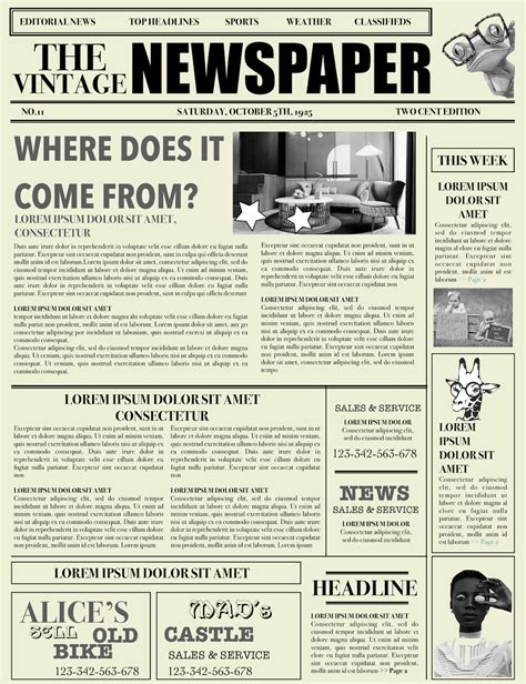 newspaper layout newspaper format newspaper generator  newspaper