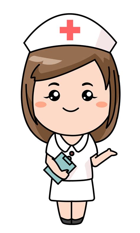 Nurse Graphics Clip Art Free Free Cute Cartoon Nurse