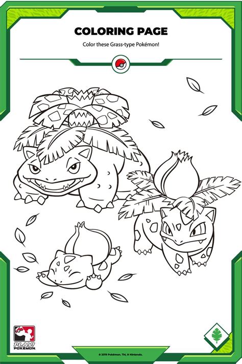 grass type pokemon coloring pages  xxx hot girl