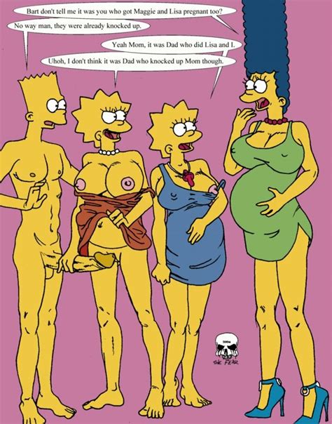 Rule 34 Bart Simpson Female Human Incest Lisa Simpson Maggie Simpson
