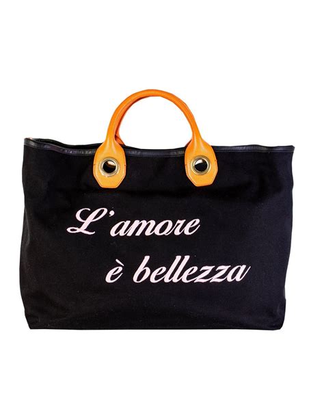 dolce and gabbana maxi l amore È bellezza handbag in black lyst