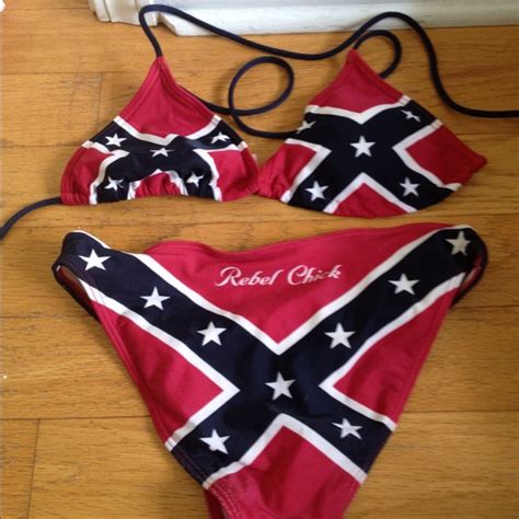 67 off other rebel flag bikini from brittnie s closet on poshmark