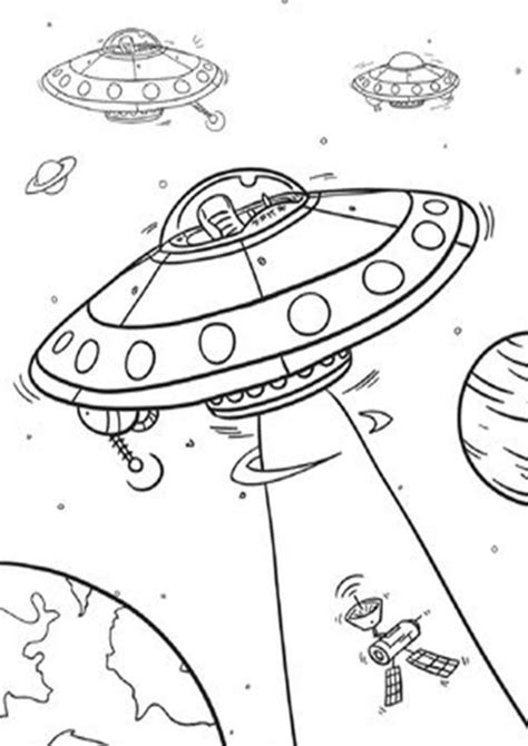 alien coloring pages  kids printable  coloring