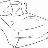 Colorir Travesseiro Travesseiros Tudodesenhos Menino Dormindo sketch template