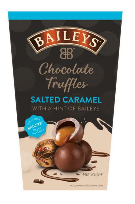 köp baileys chocolate salted caramel truffle box 205g hos coopers candy