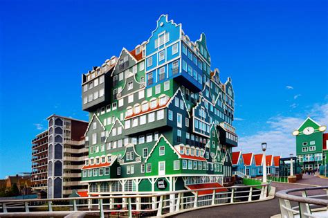 picture   day  stacked house hotel  zaandam twistedsifter
