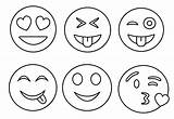 Emojis Smiley Ausdrucken Ausmalbilder Emociones Caritas Malvorlagen Drucken Raskrasil sketch template
