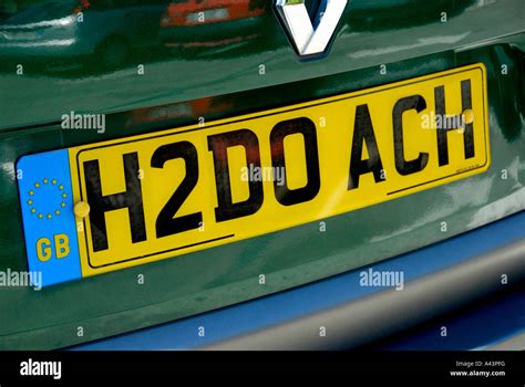 gb license plate  res stock photography  images alamy