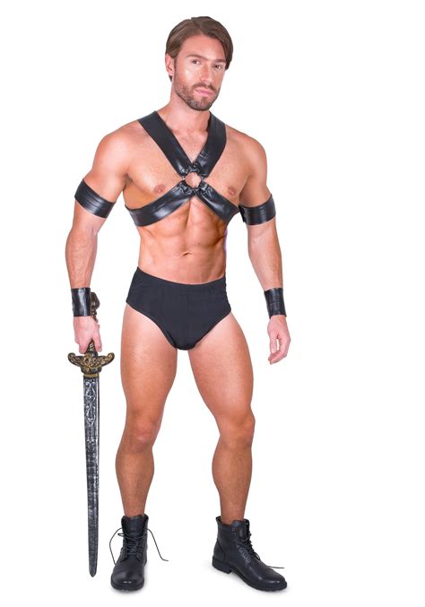 sexy gladiator men s costume
