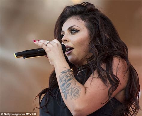 Jesy Nelson Flashes Her Engagement Ring In Black Ensemble With Little