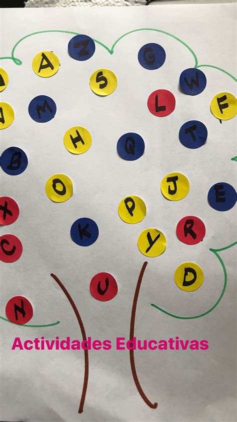 actividades educativas identificar las letras  letters kids rugs kids decor