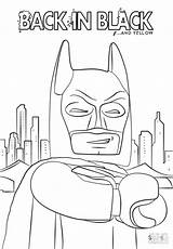 Batman Lego Coloring Pages Movie Printable Nightwing Everfreecoloring sketch template