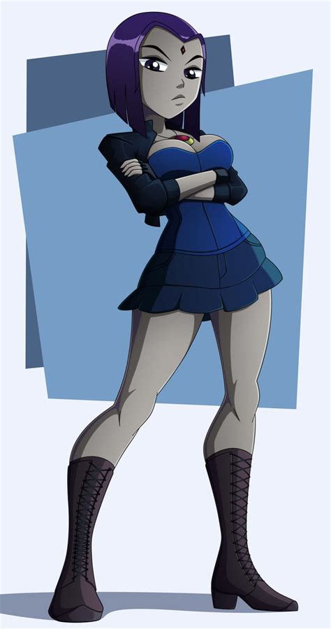 Raven In Casual Clothes By Justanotherravenfan On Deviantart Teen