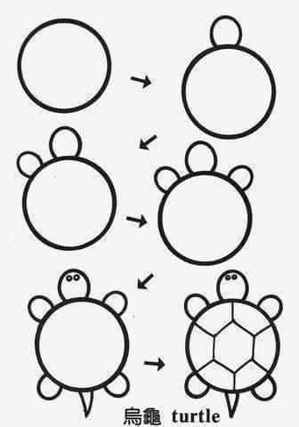 simple easy drawings  beginners vikkimaddie