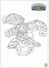 Dinokids Skylanders sketch template