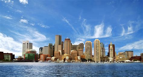 boston skyline    city views