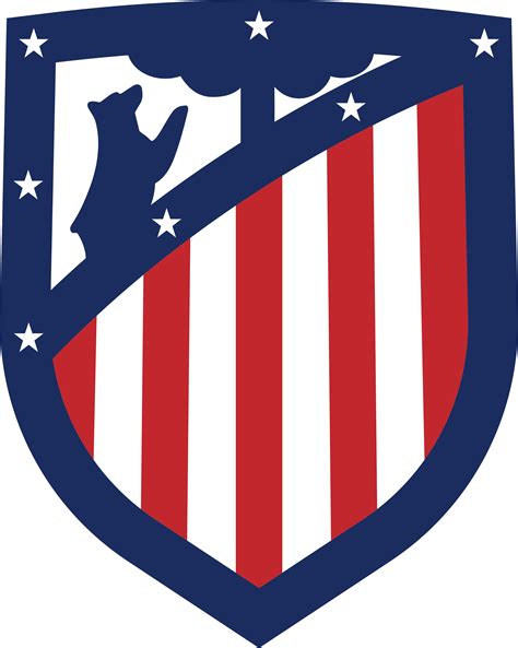 club atletico de madrid football logo png png  logo png  crest