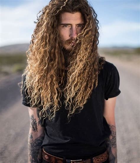ideal length  create  mane  mens hairstyle