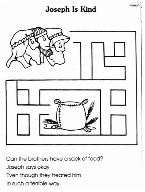 coloring pages joseph forgives  brothers   coloring pages joseph forgives