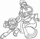 Coloring Pages Zurg Buzz Toy Lightyear Story Printable Color Disney Getdrawings Getcolorings Buz sketch template