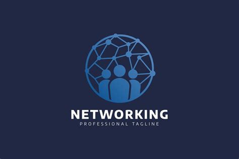 networking logo  logos design bundles
