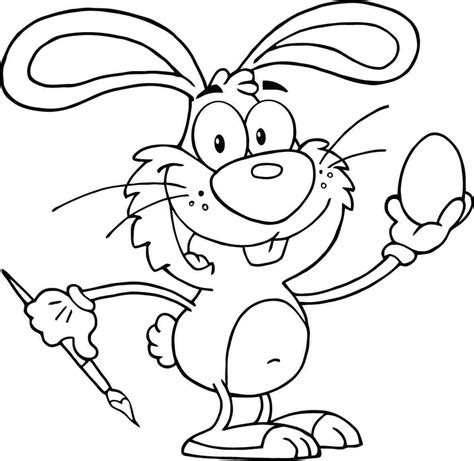 easter bunny coloring pages  toddlers coloring pages  animal
