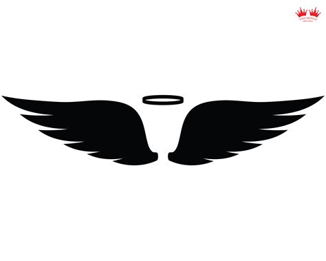 angel wings svg file  cricut instant  svg png dxf eps