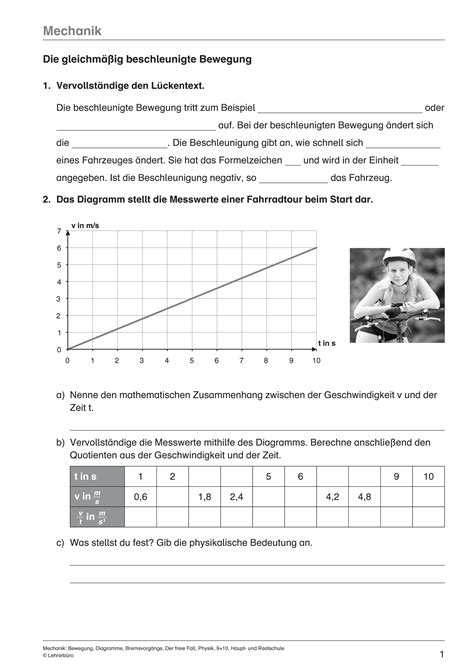 physik arbeitsblaetter sekundarstufe  lehrerbuero