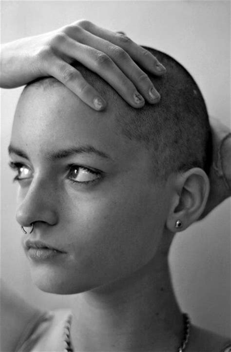 414 Best Bald Is Beautiful Images On Pinterest Hair Cuts
