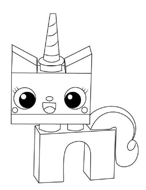 coloring pages unikitty