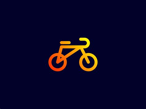 bike logo  bojan gulevski  dribbble