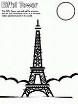 Eiffel Turnul Paris Colorat Tour Desenat Ausmalbilder Coloringpagebook Colouring Library sketch template