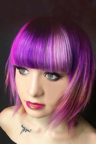 Bold And Provocative Dark Purple Hair Color Ideas 2018