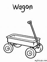 Wagon Coloring Pages Clipart Color Printable Clip Abc First Print Cover Kids Getcolorings Getdrawings Library Webstockreview Popular Coloringhome sketch template